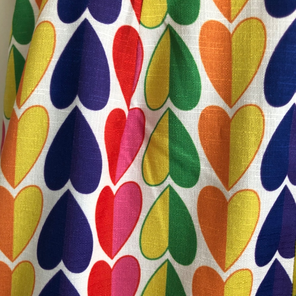 Unique Vintage Rainbow Heart Romper, NWT - Picture 8 of 13